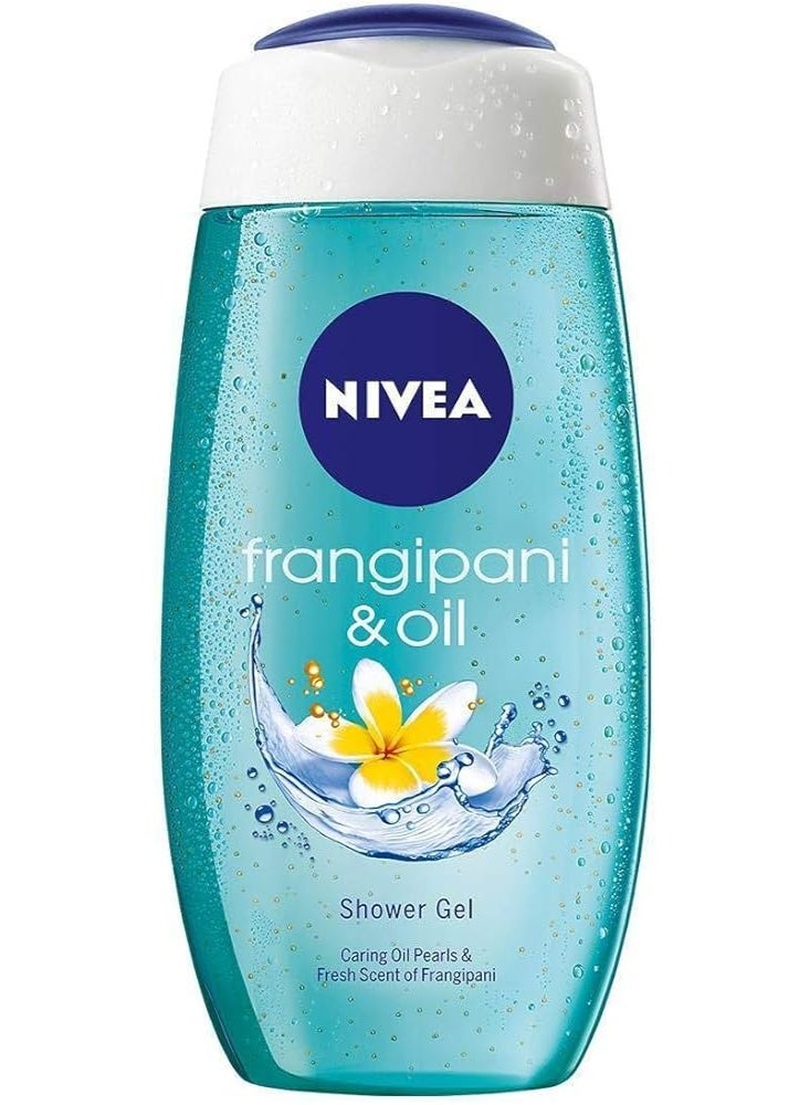 نيفيا جل الاستحمام نيفيا فرانجيباني والزيت، 200 مل (عبوة من 3 قطع) - Image 4